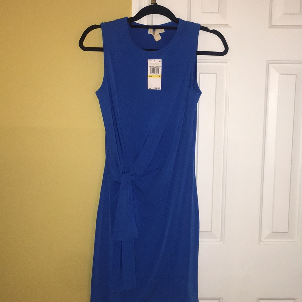 New Michael Kors Fashion Grecian Blue Dress